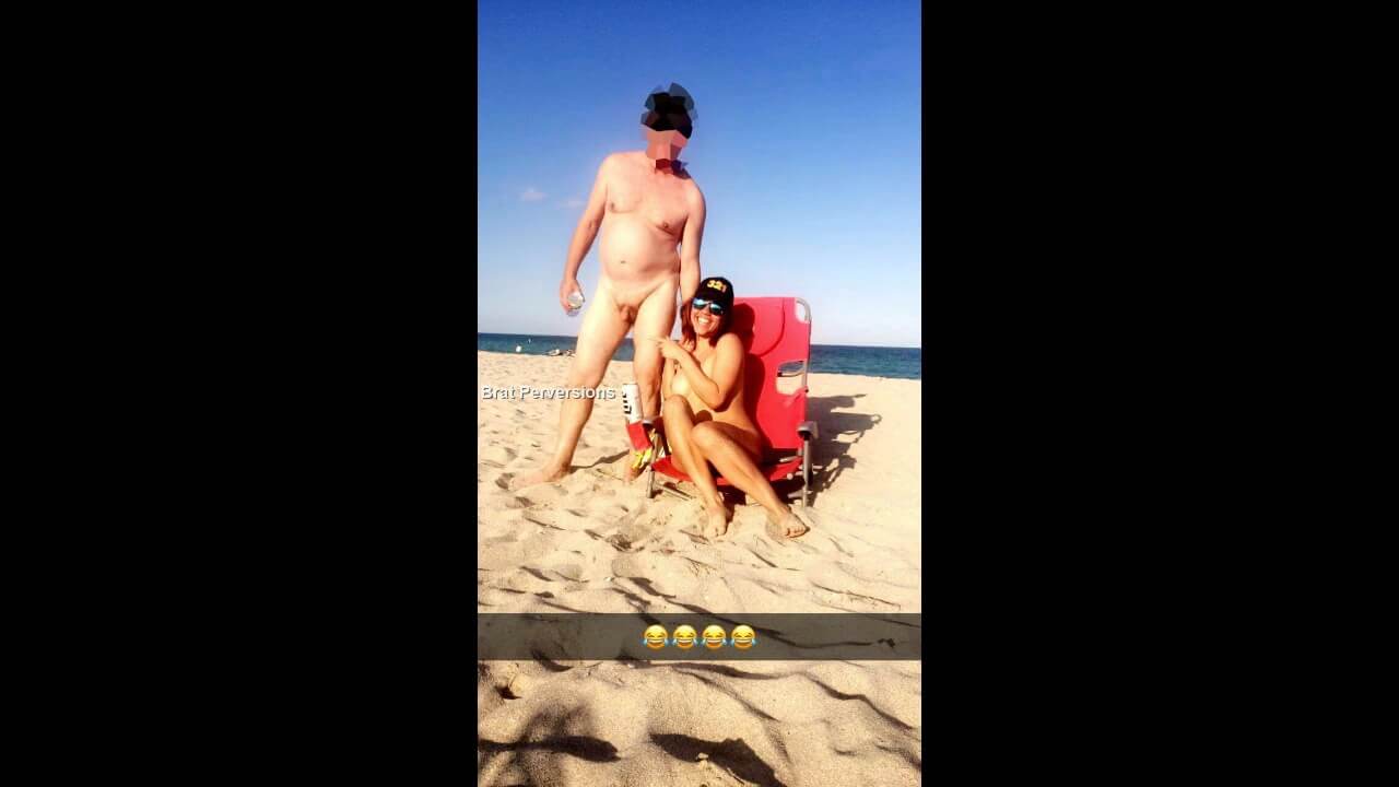 nude beach snapchat