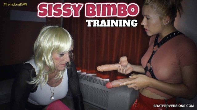 Sissy bimbo training